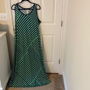 Striped Maxi Dress